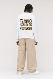 Longsleeve "VIRAL EDIT" TiAmoVenerdì White/Animalier