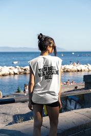 Tank "AMMO COUTURE" TU SI BELL BELL White/Black