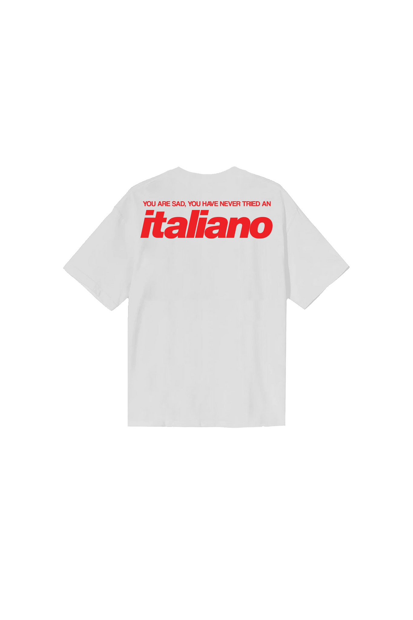 T-Shirt “FLASHCAPSULE” Italiano White