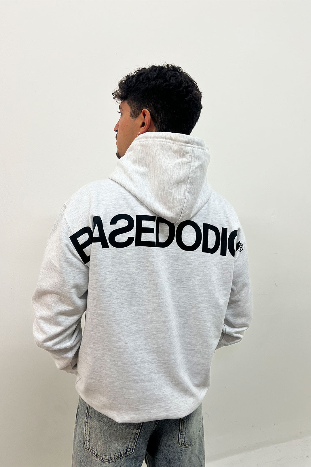 Hoodie "BF" Dove Grey 