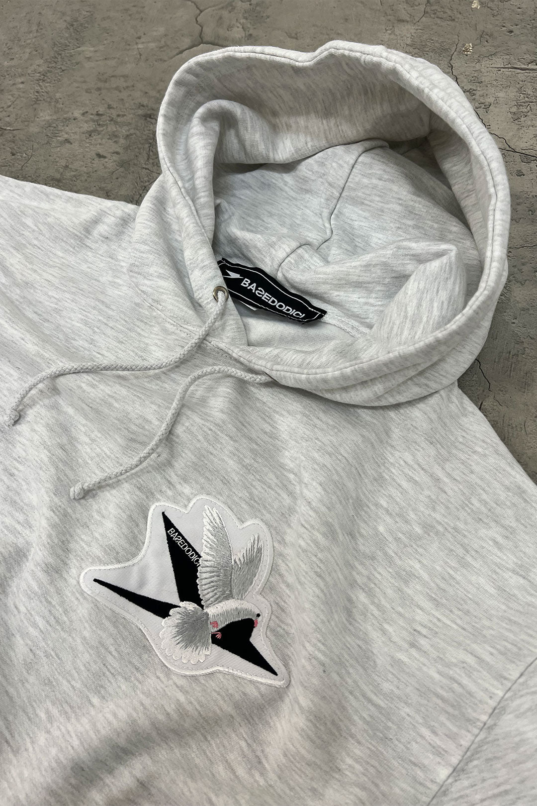 Hoodie "BF" Dove Grey 