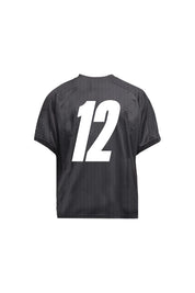 T-Shirt Over “RESORT” Soccer Black