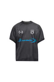 T-Shirt Over “RESORT” Soccer Black