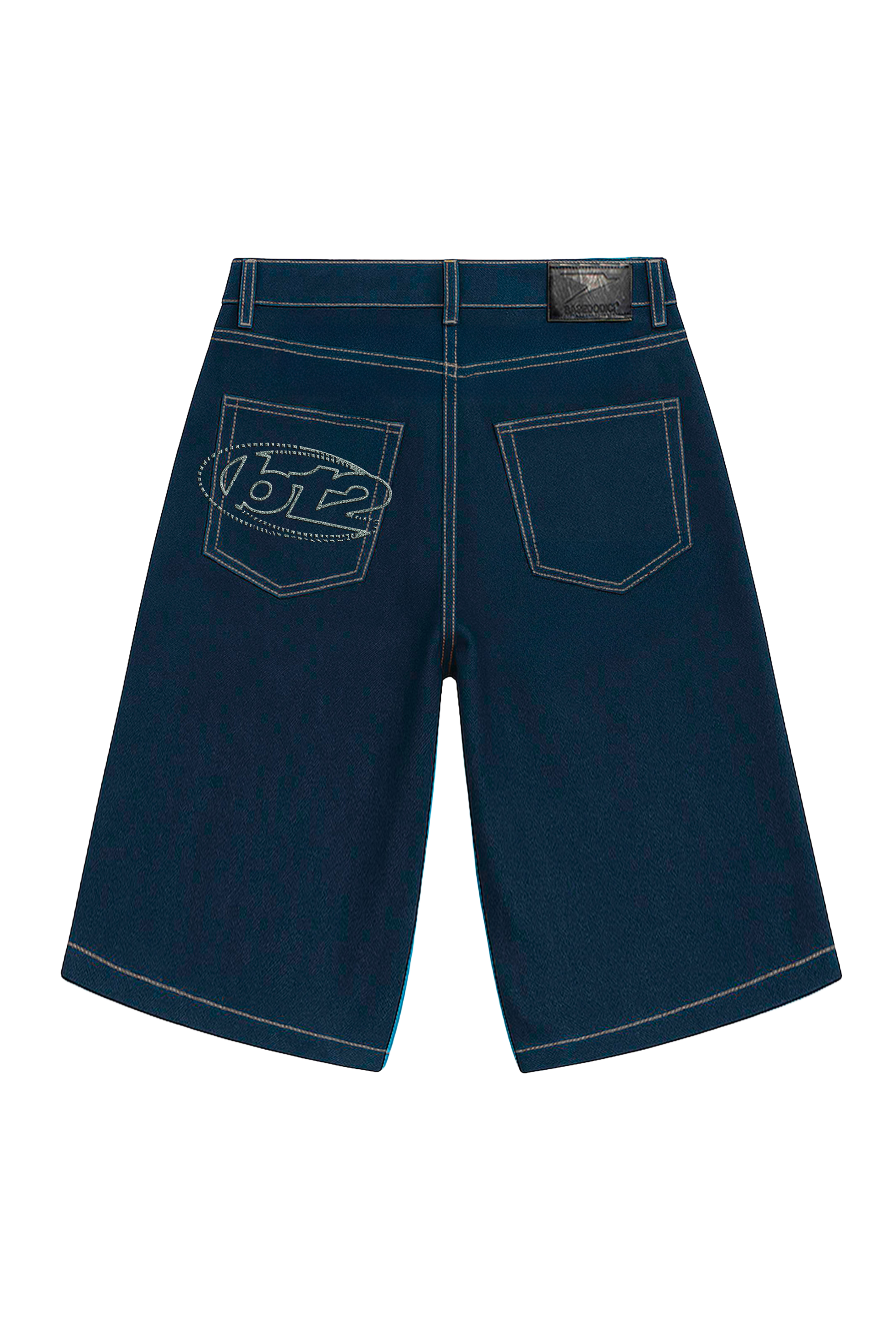 Jorts “LIVE FAST” B12 Denim Raw