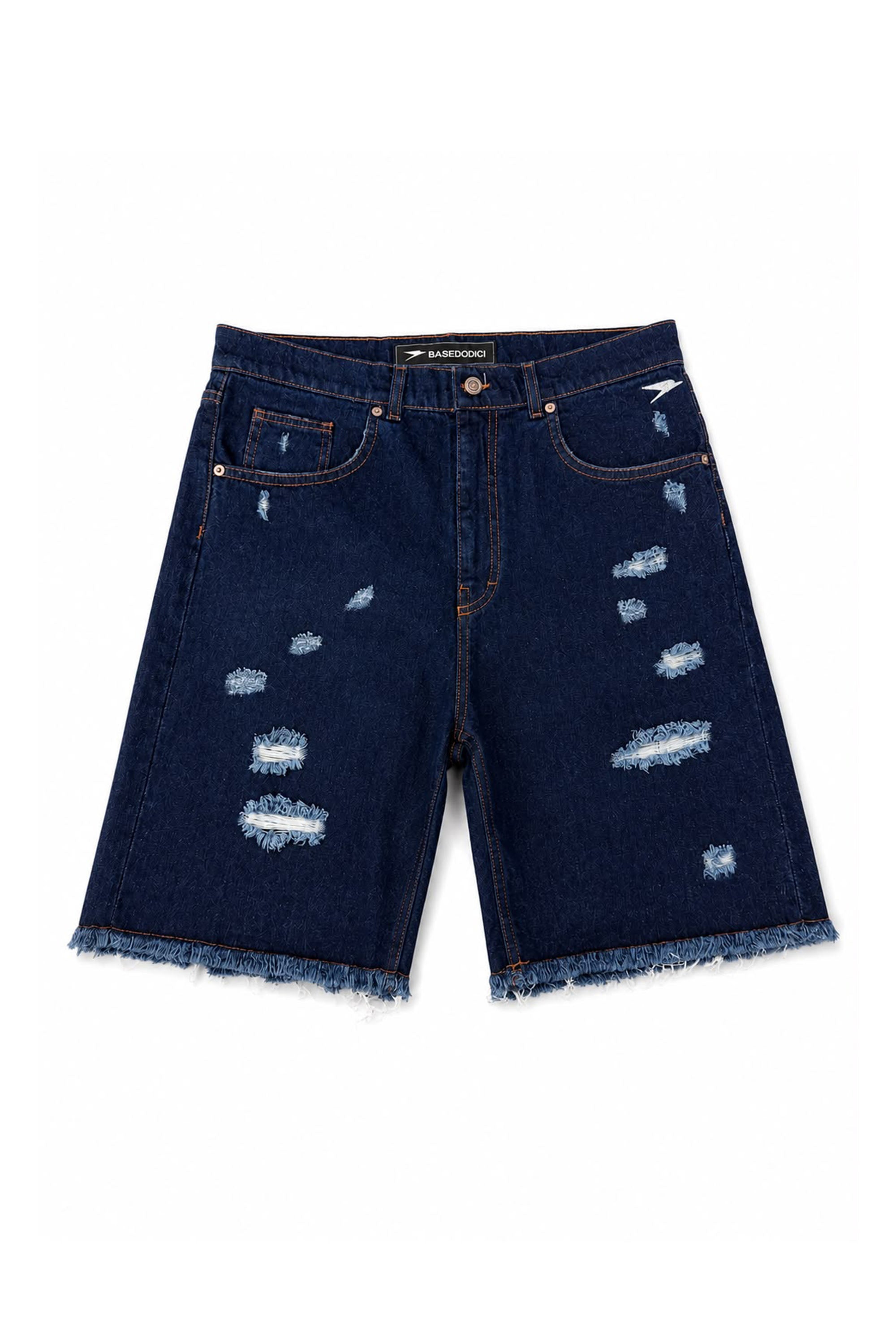 Jorts “RESORT” Dark Blue