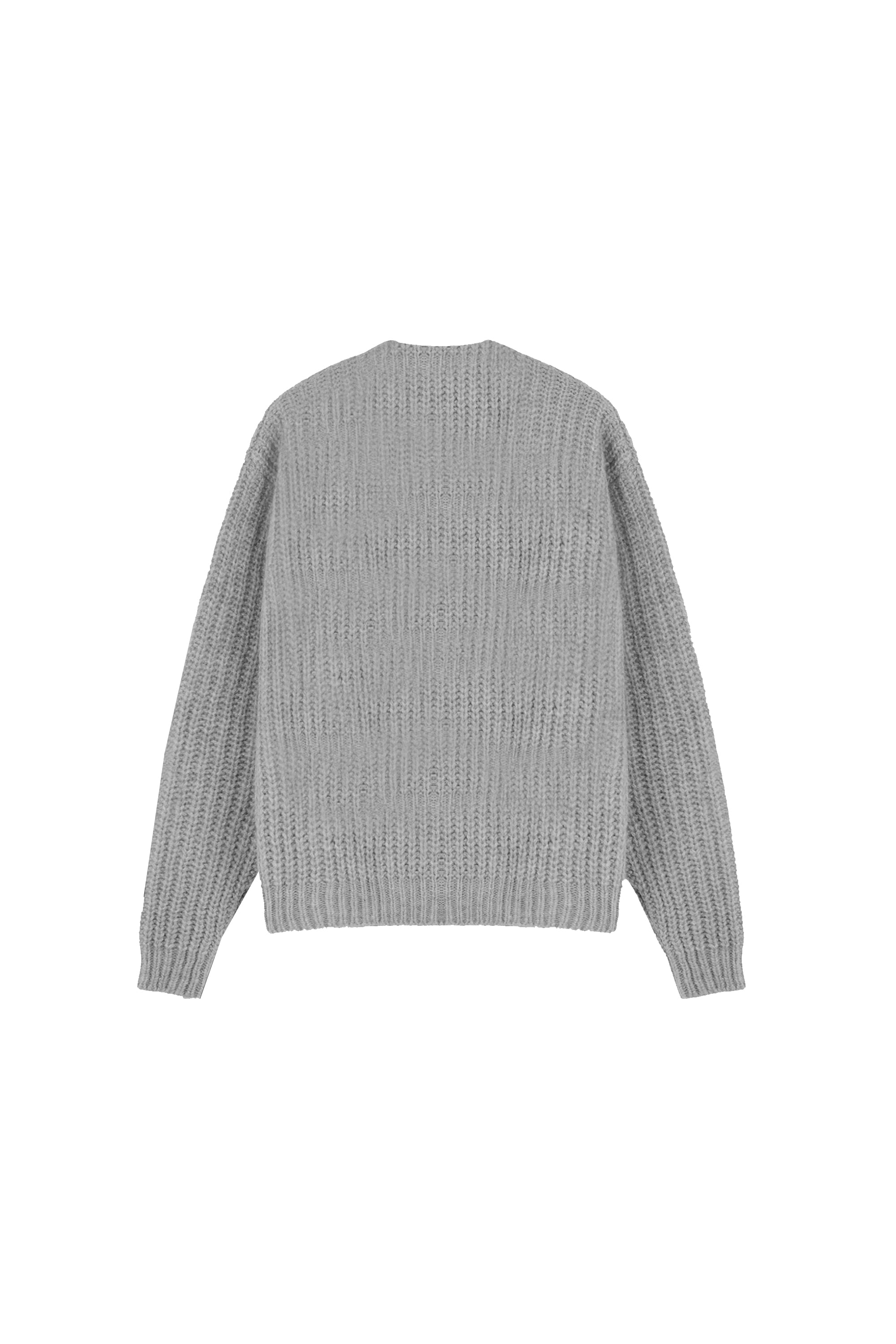 Heavy Knitwear “DYSTOPIA” Grey