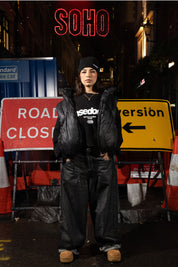 "RUDEBOY LDN" Knitwear Front Logo Black