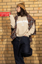 "RUDEBOY LDN" Knitwear Front Logo Cream