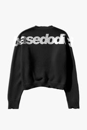 Look "RUDEBOY LDN" Knit Shoulder Logo