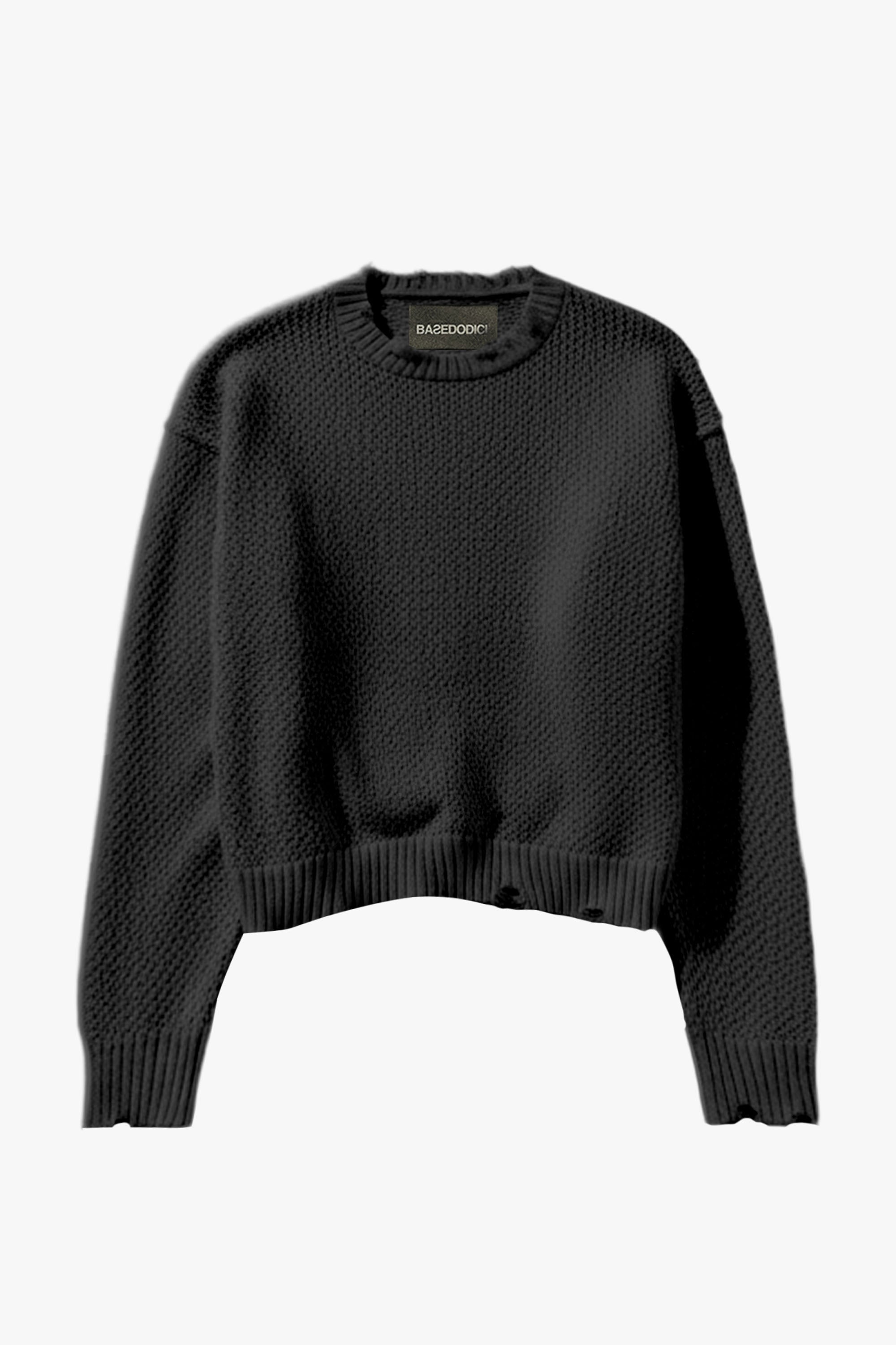 Look "RUDEBOY LDN" Knit Shoulder Logo
