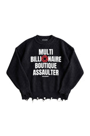 Knitwear "THE NOISE" Billionaire Black/White