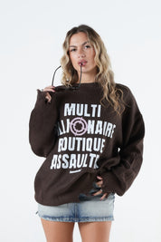 Knitwear "THE NOISE" Billionaire Brown/White