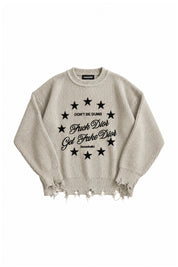 Knitwear "THE NOISE" FakeD**r Sand/Black