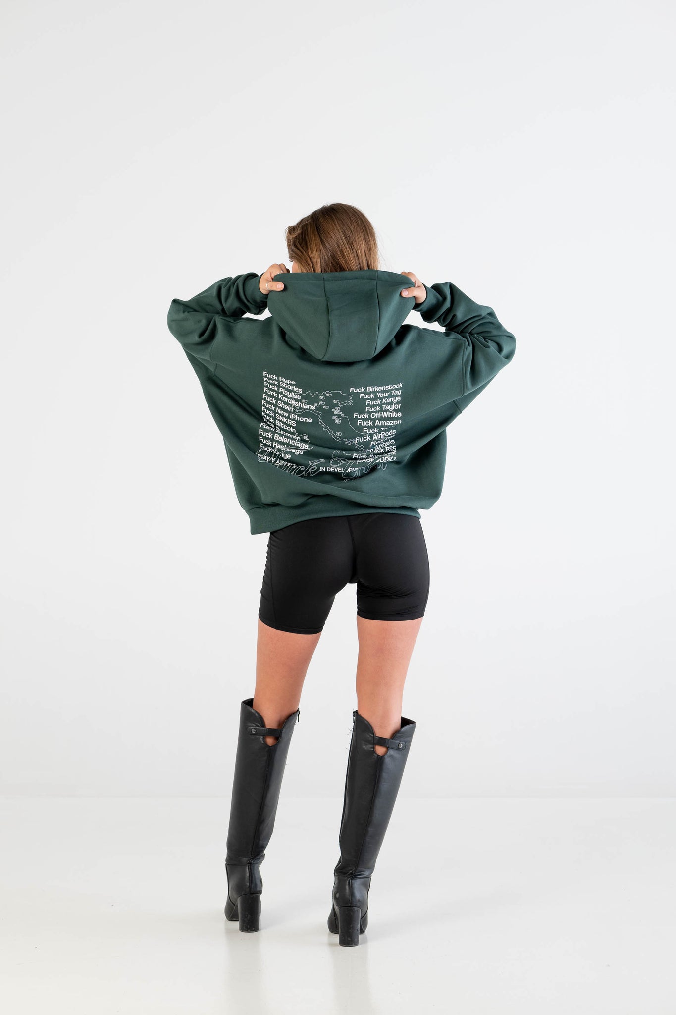 Hoodie "FCK 3.0" Italy Green