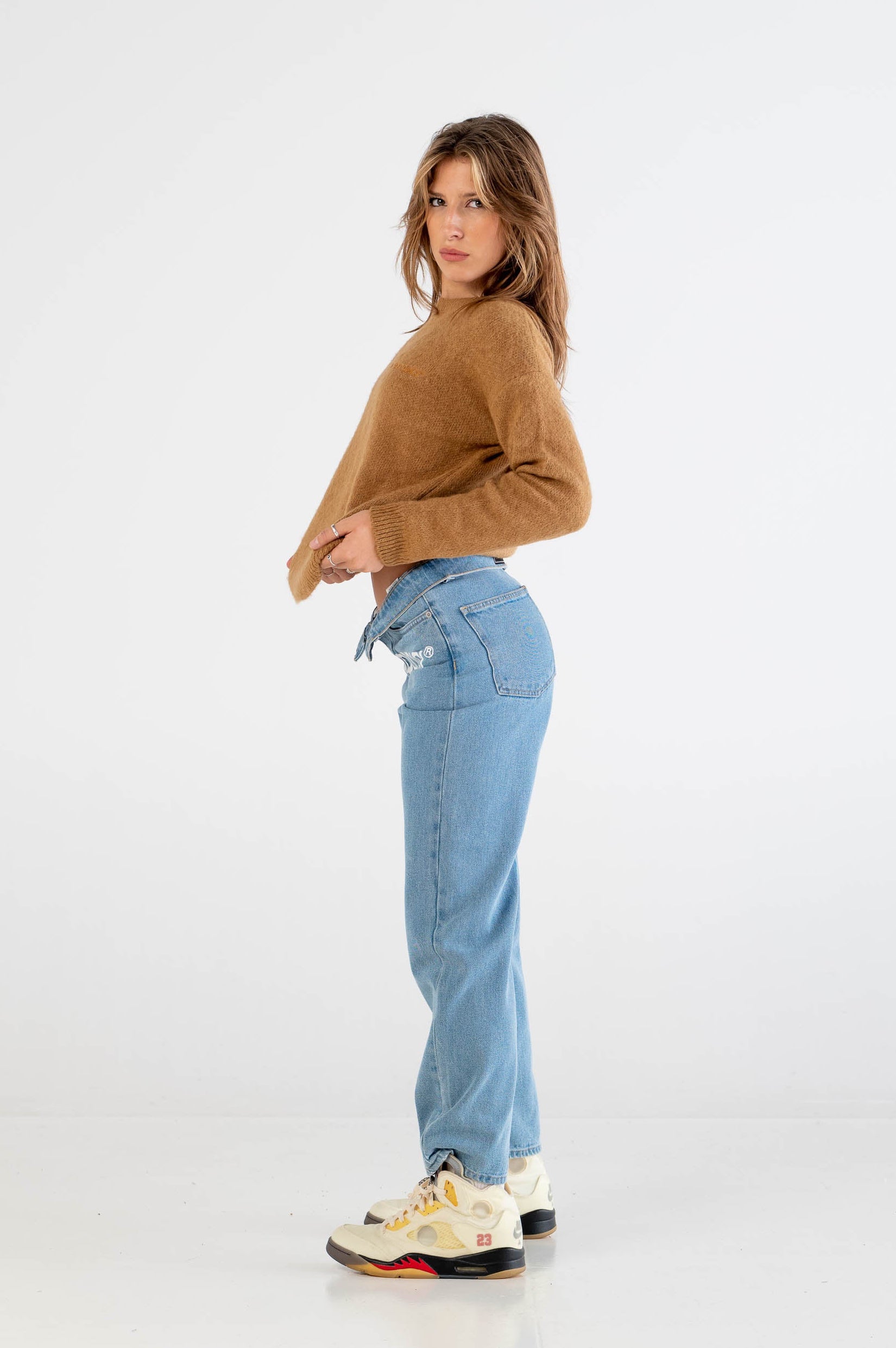 Mohair Sweater “DYSTOPIA” Camel