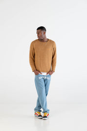 Mohair Sweater “DYSTOPIA” Camel