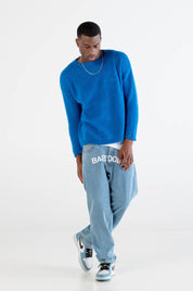 Mohair Sweater “DYSTOPIA” Blue