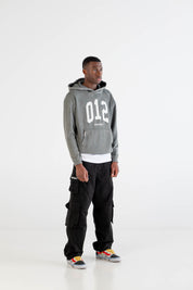 Hoodie Boxy “DYSTOPIA” 012 Stone Washed