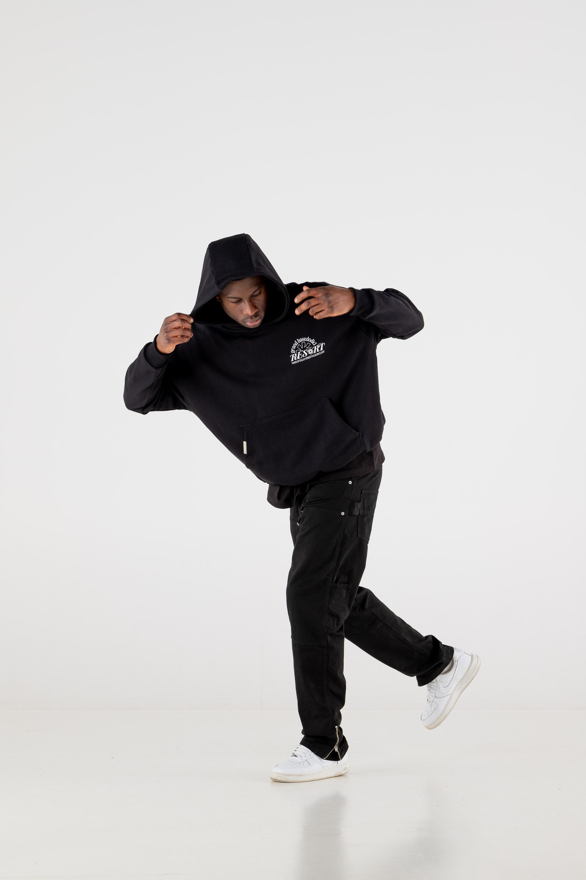 Hoodie “RESORT” Grand Resort Black