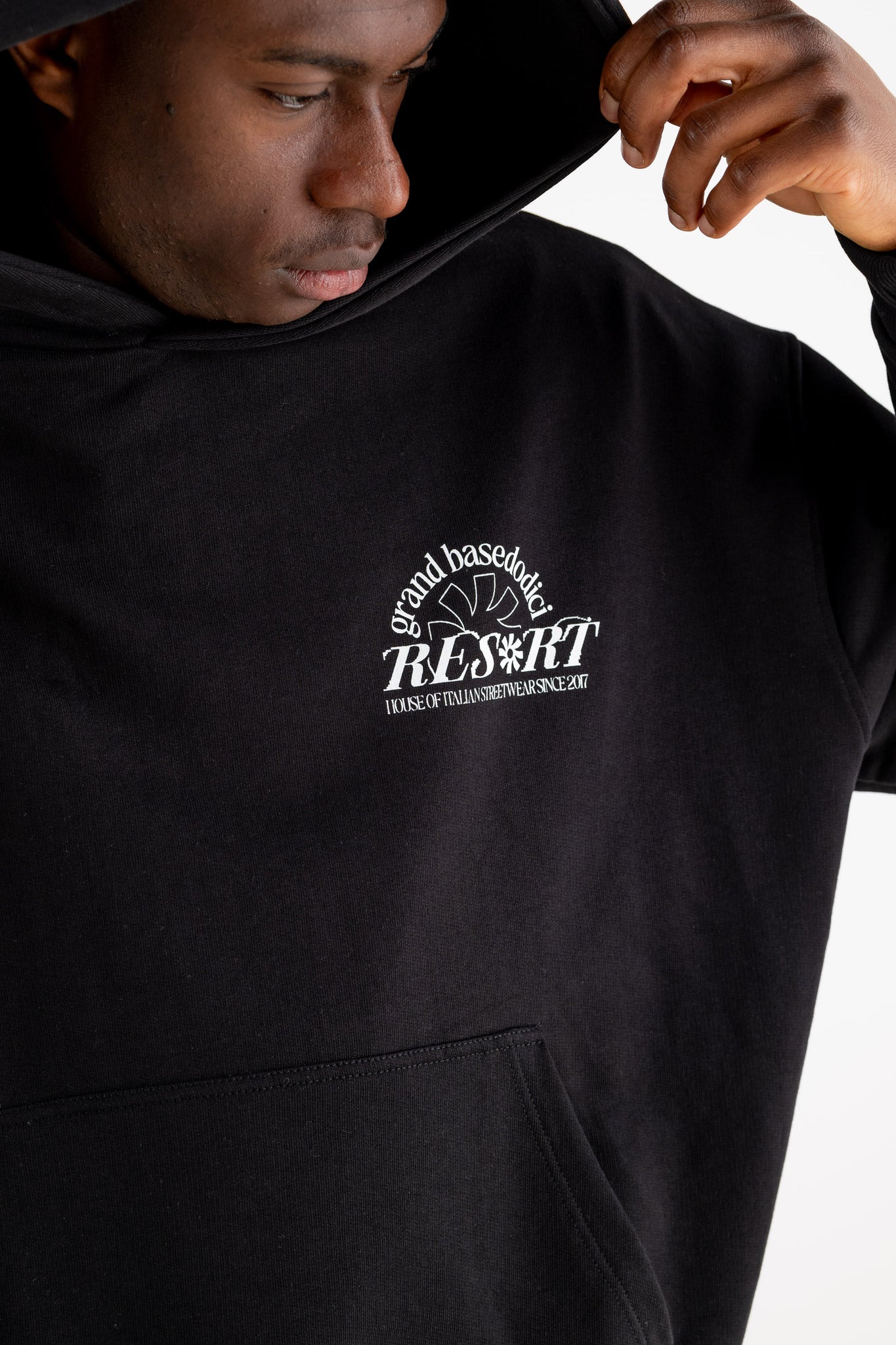 Hoodie “RESORT” Grand Resort Black