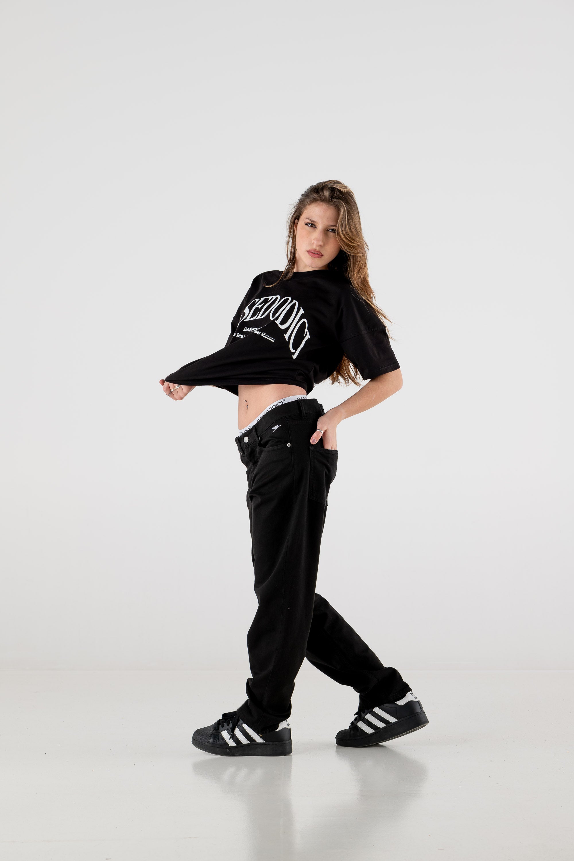 Denim Pants “RESORT” Black