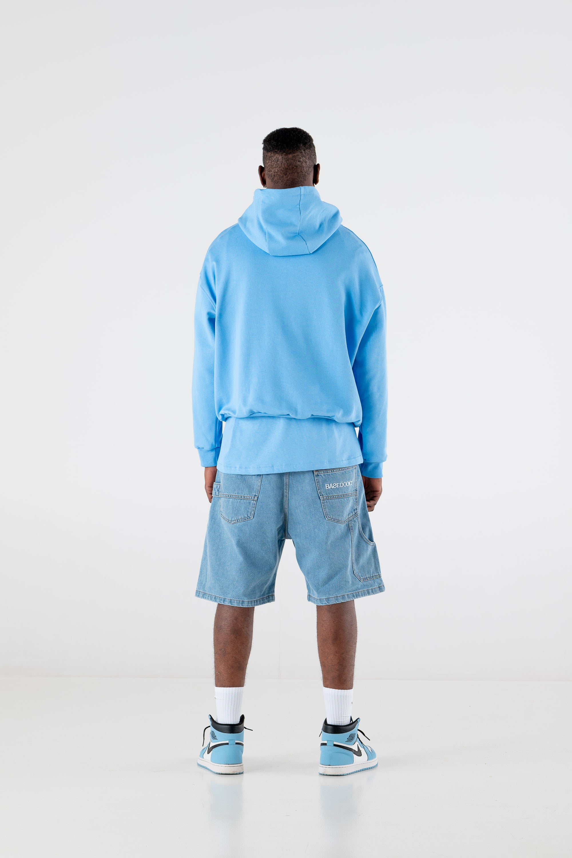 Hoodie “RESORT” Ultrabasic Light Blue