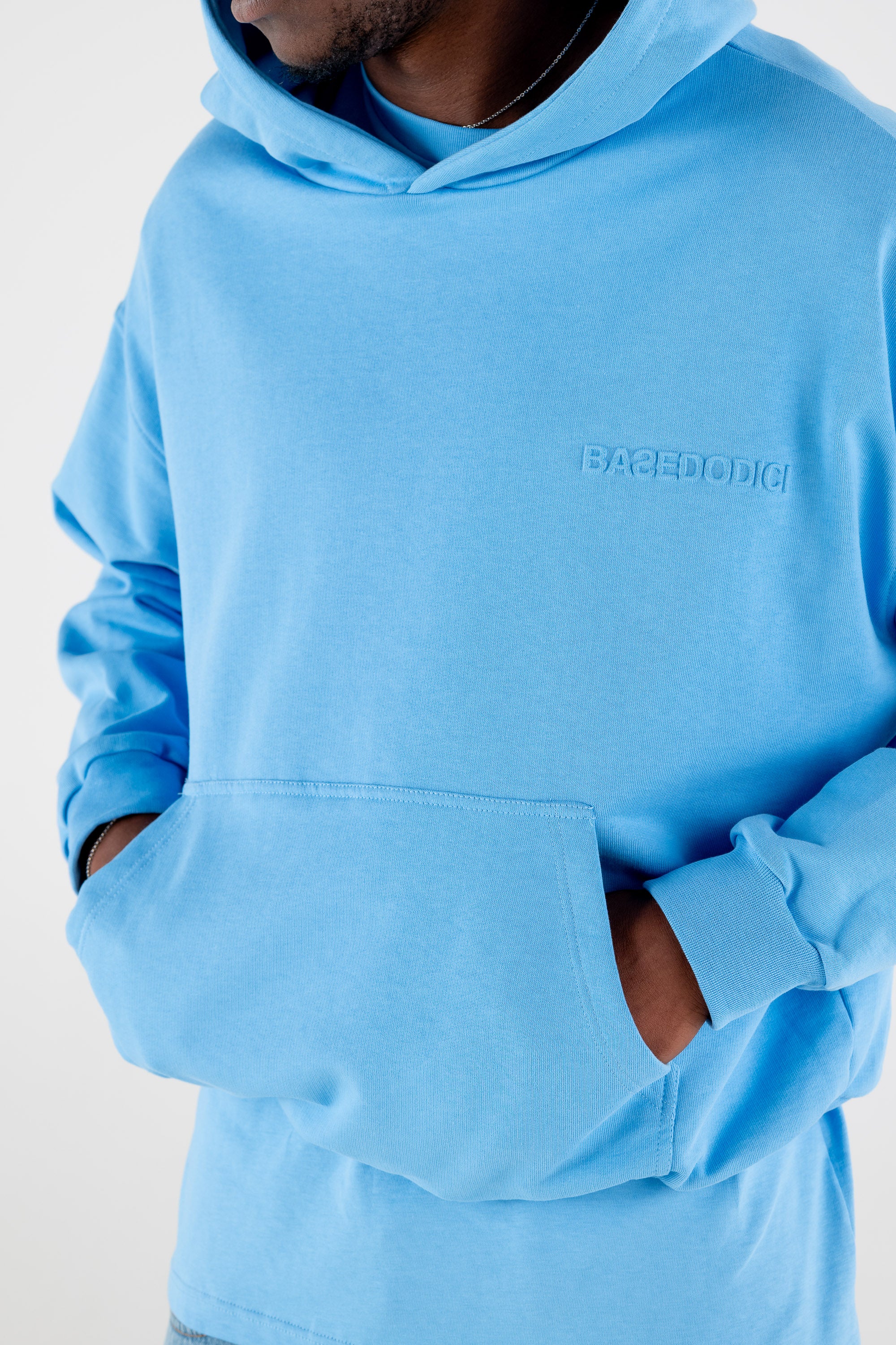 Hoodie “RESORT” Ultrabasic Light Blue