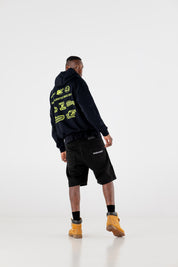 Zip Hoodie “RESORT” Racing Black