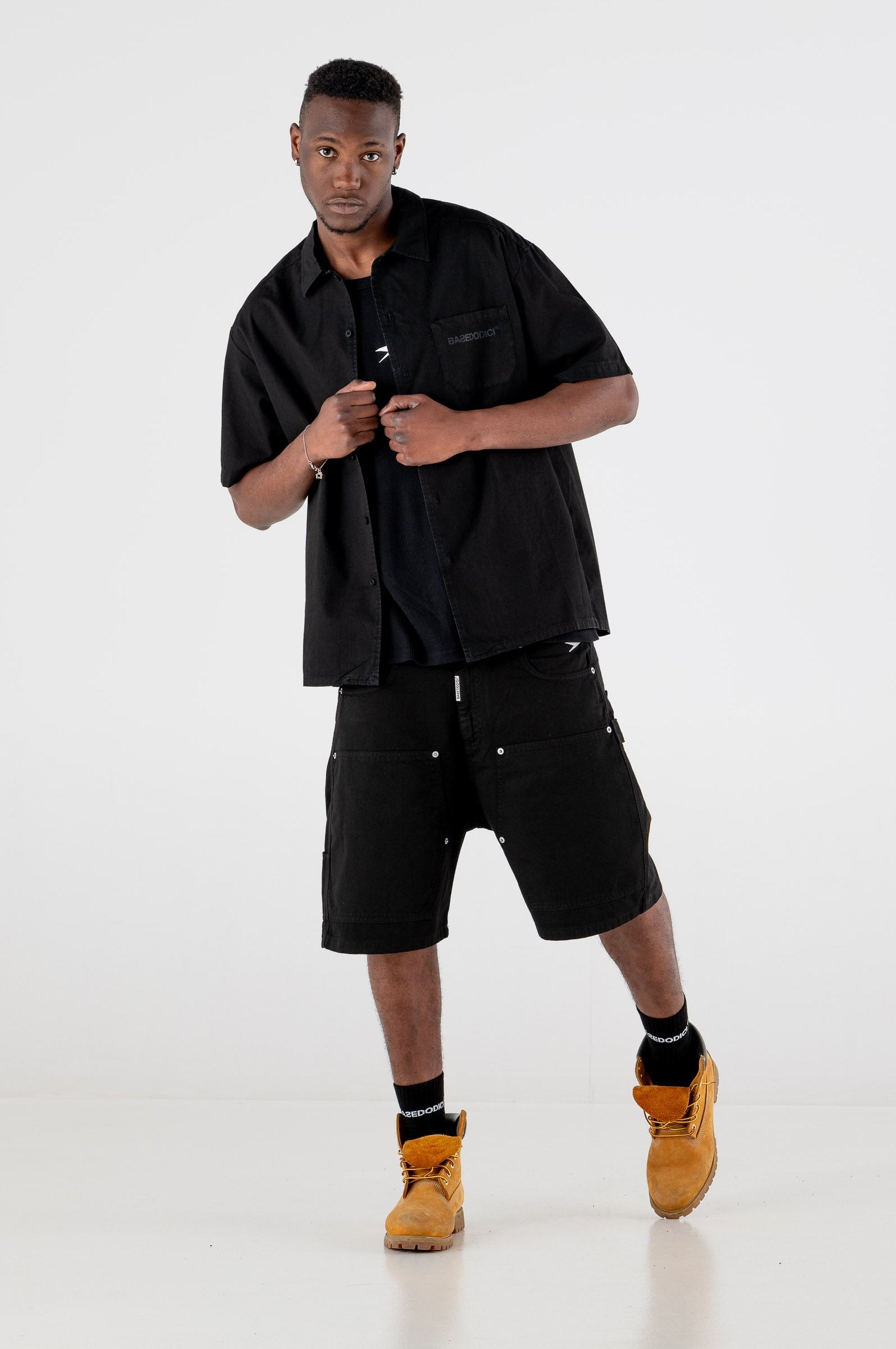 Shirt “RESORT” Ultrabasic Black