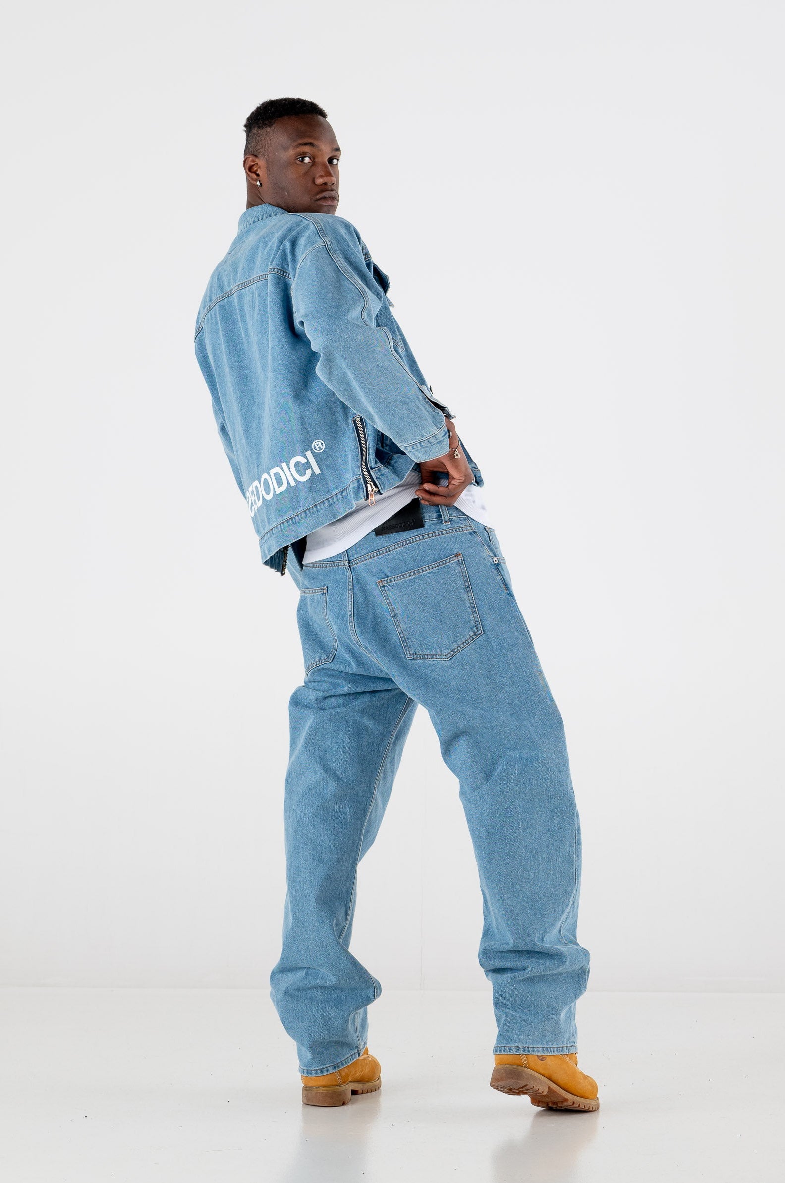 Denim Pants Bigall “RESORT” Light Blue