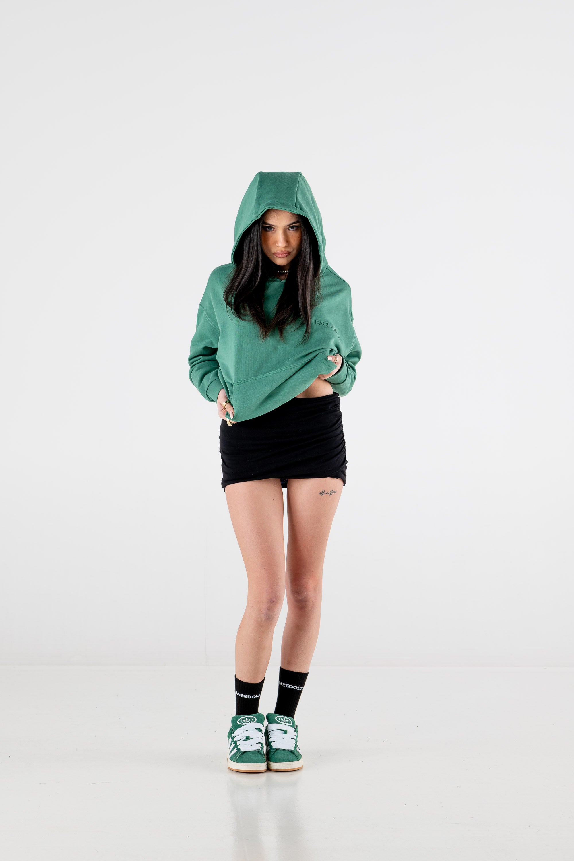 Hoodie “RESORT” Ultrabasic Green