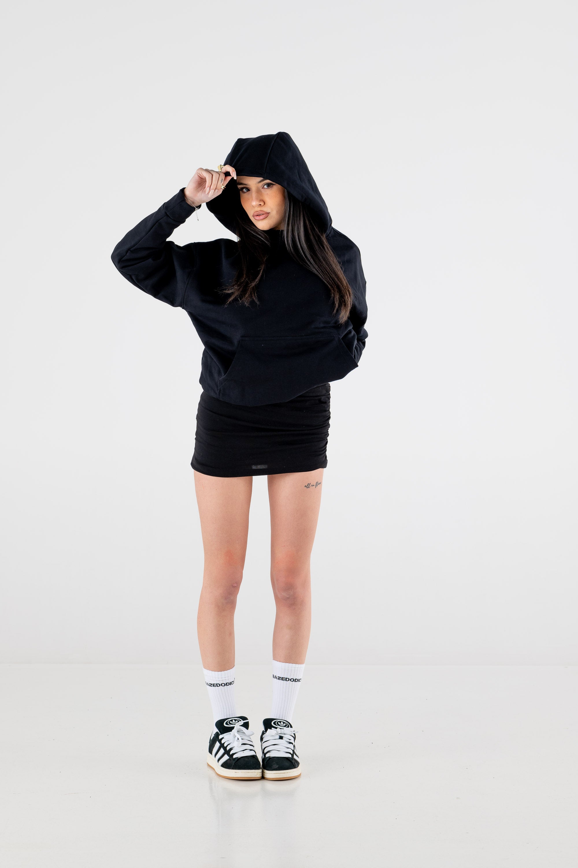 Hoodie “RESORT” Ultrabasic Black