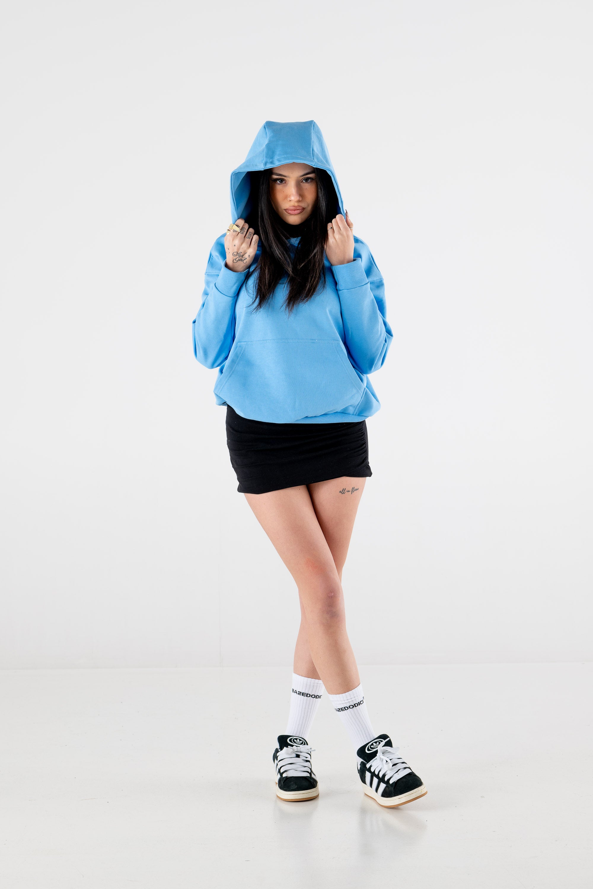 Hoodie “RESORT” Ultrabasic Light Blue