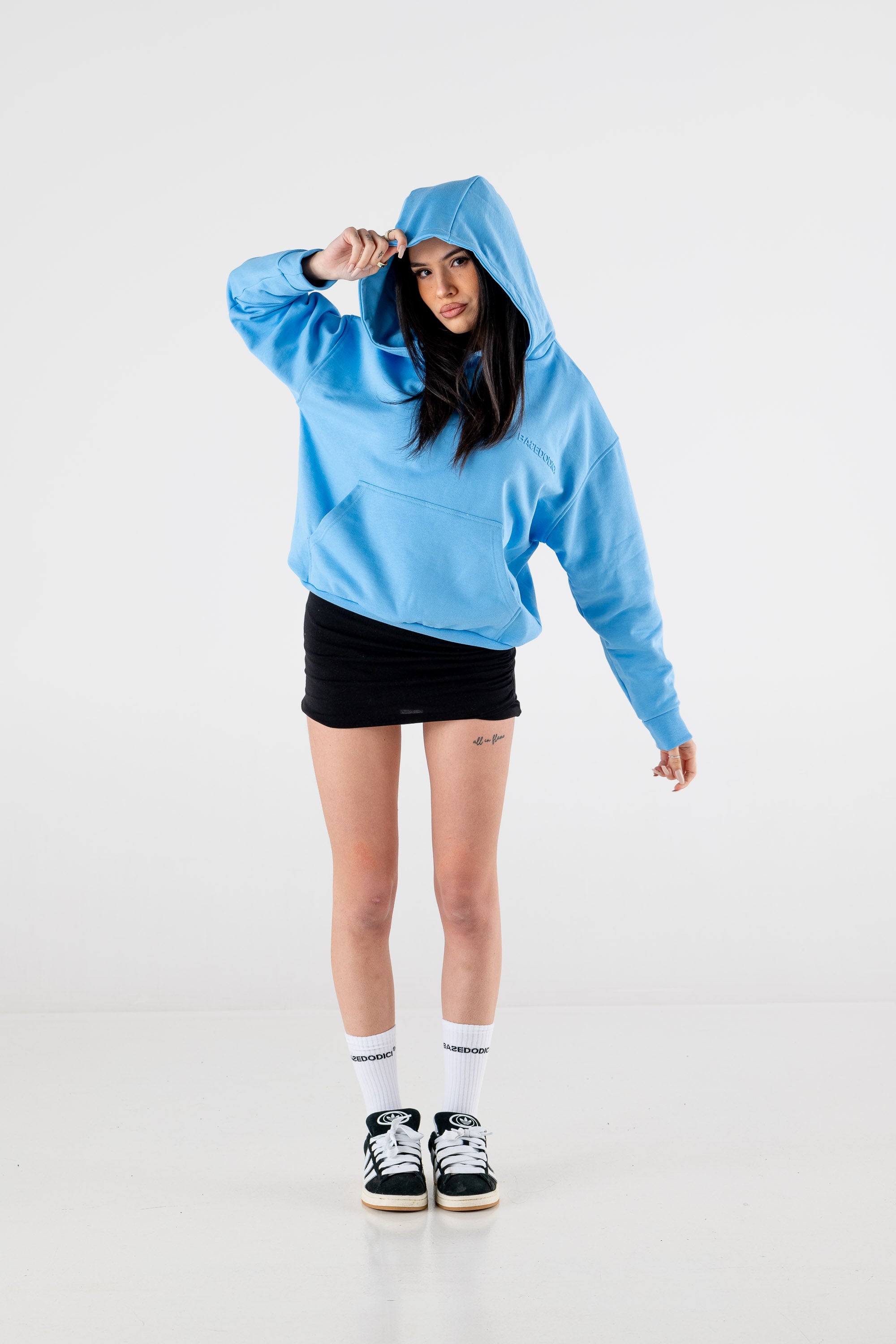 Hoodie “RESORT” Ultrabasic Light Blue