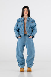Denim Pants Bigall “RESORT” Light Blue