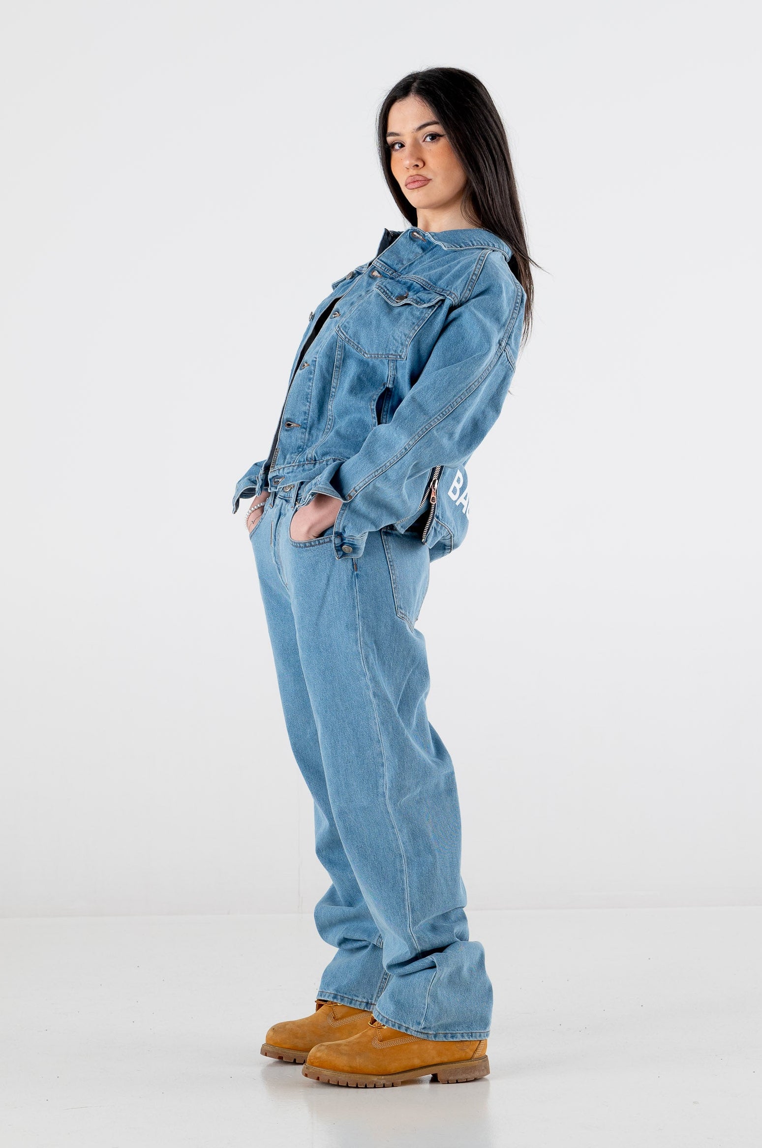 Denim Pants Bigall “RESORT” Light Blue