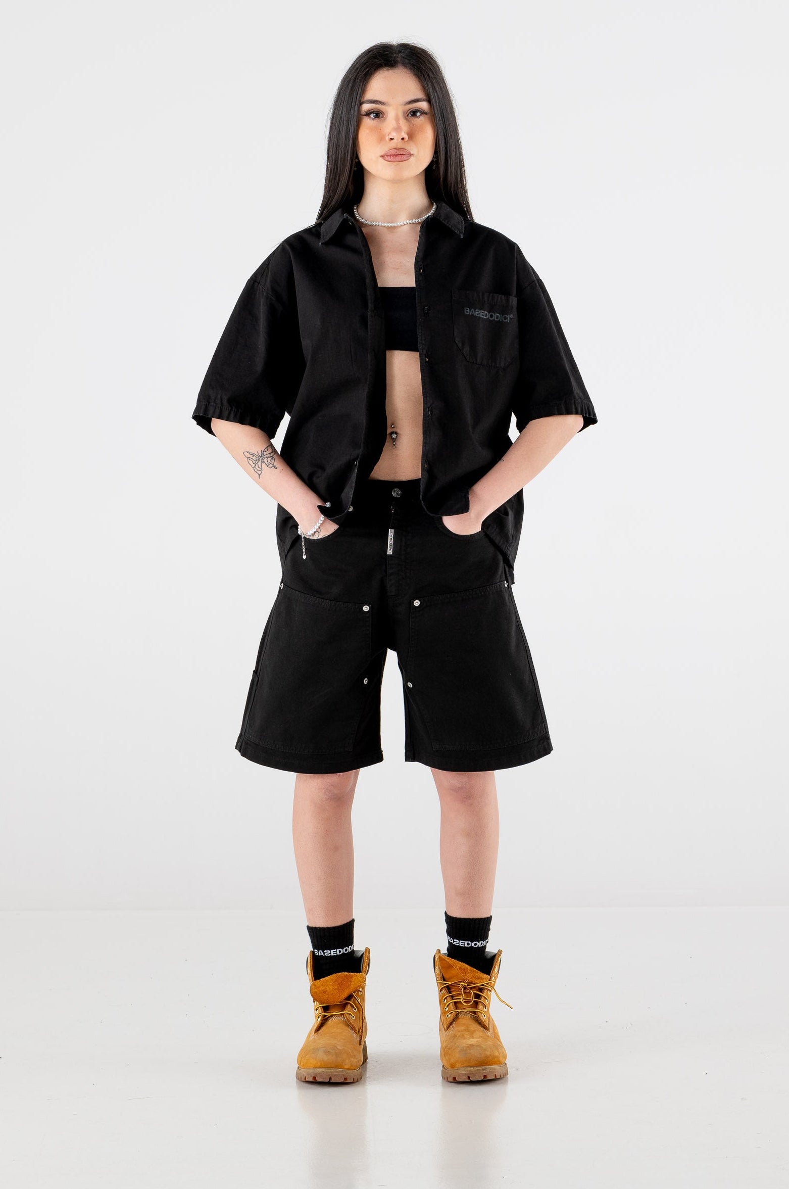 Shirt “RESORT” Ultrabasic Black