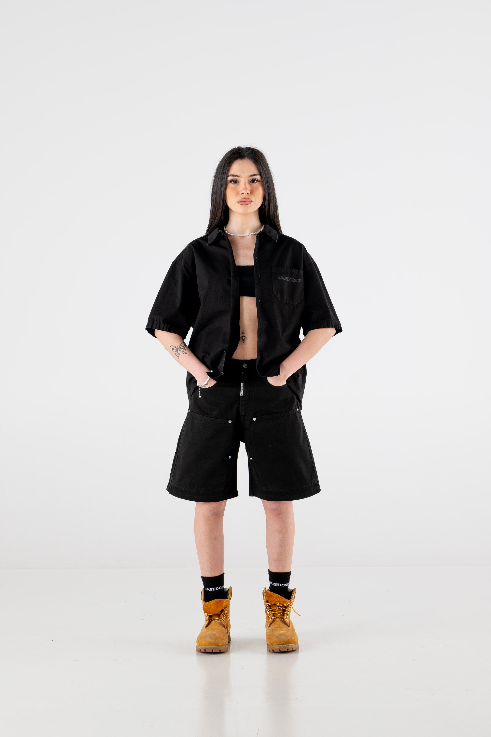 Shirt “RESORT” Ultrabasic Black