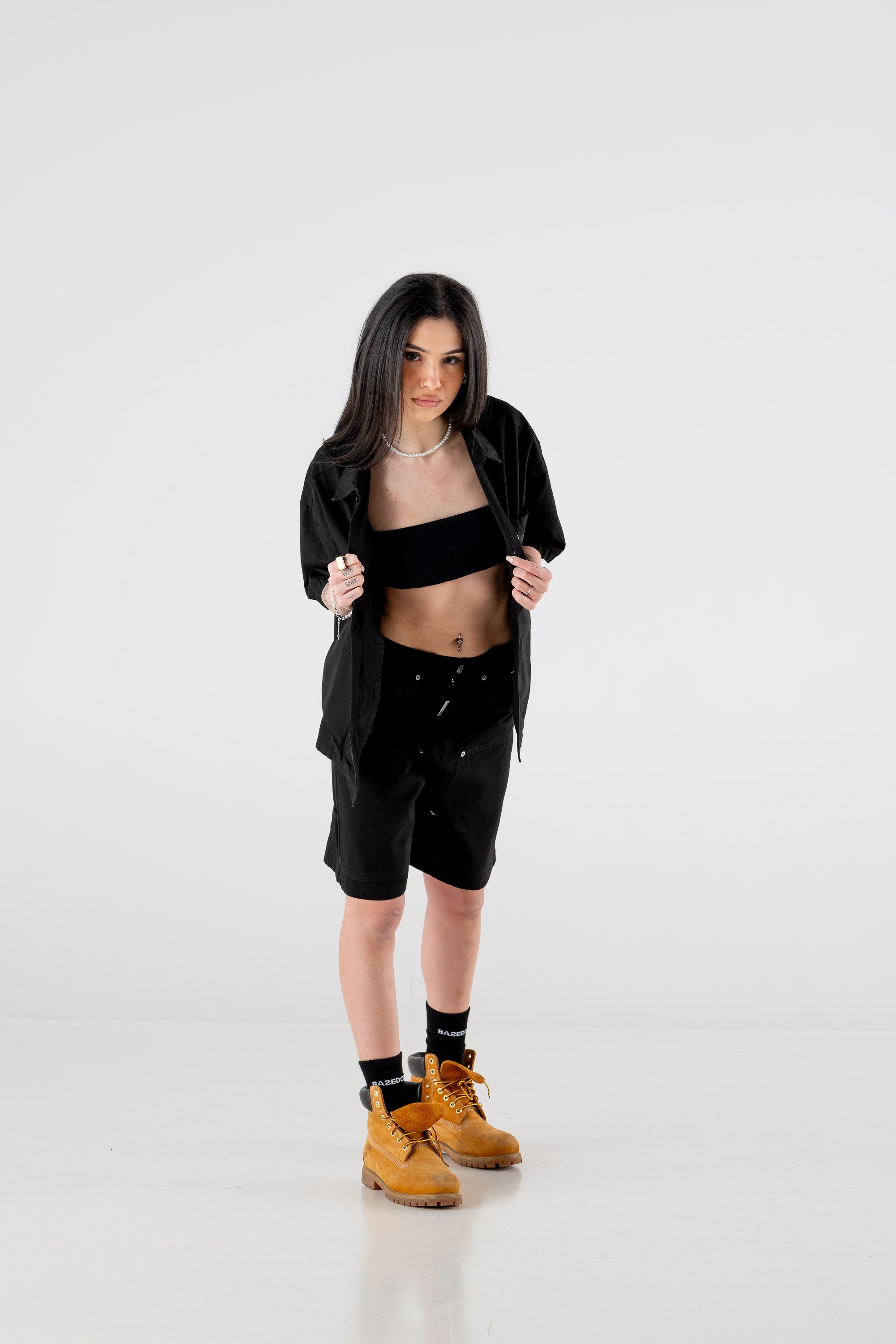 Shirt “RESORT” Ultrabasic Black