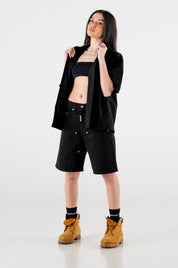 Shirt “RESORT” Ultrabasic Black
