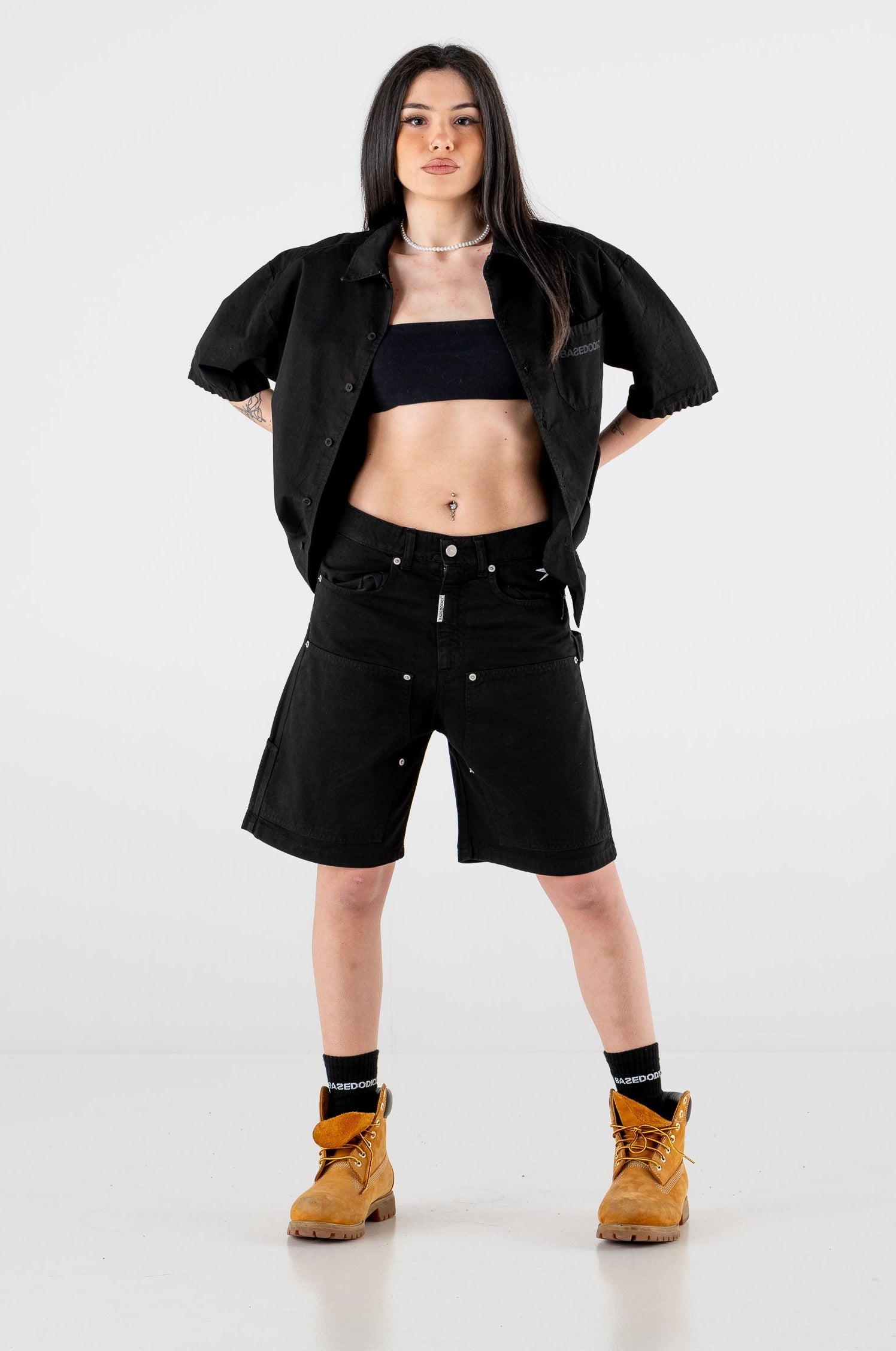 Shirt “RESORT” Ultrabasic Black