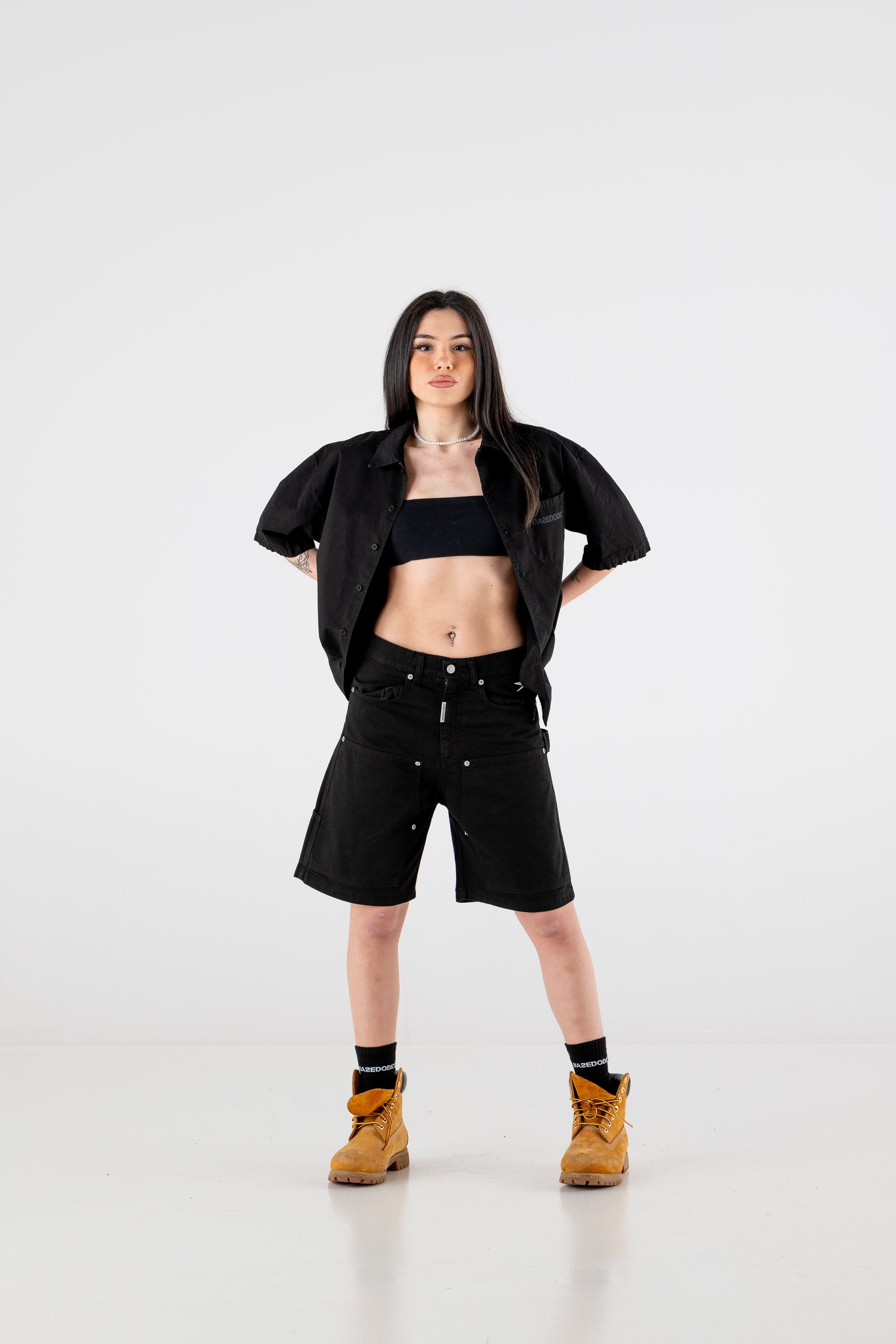 Shirt “RESORT” Ultrabasic Black