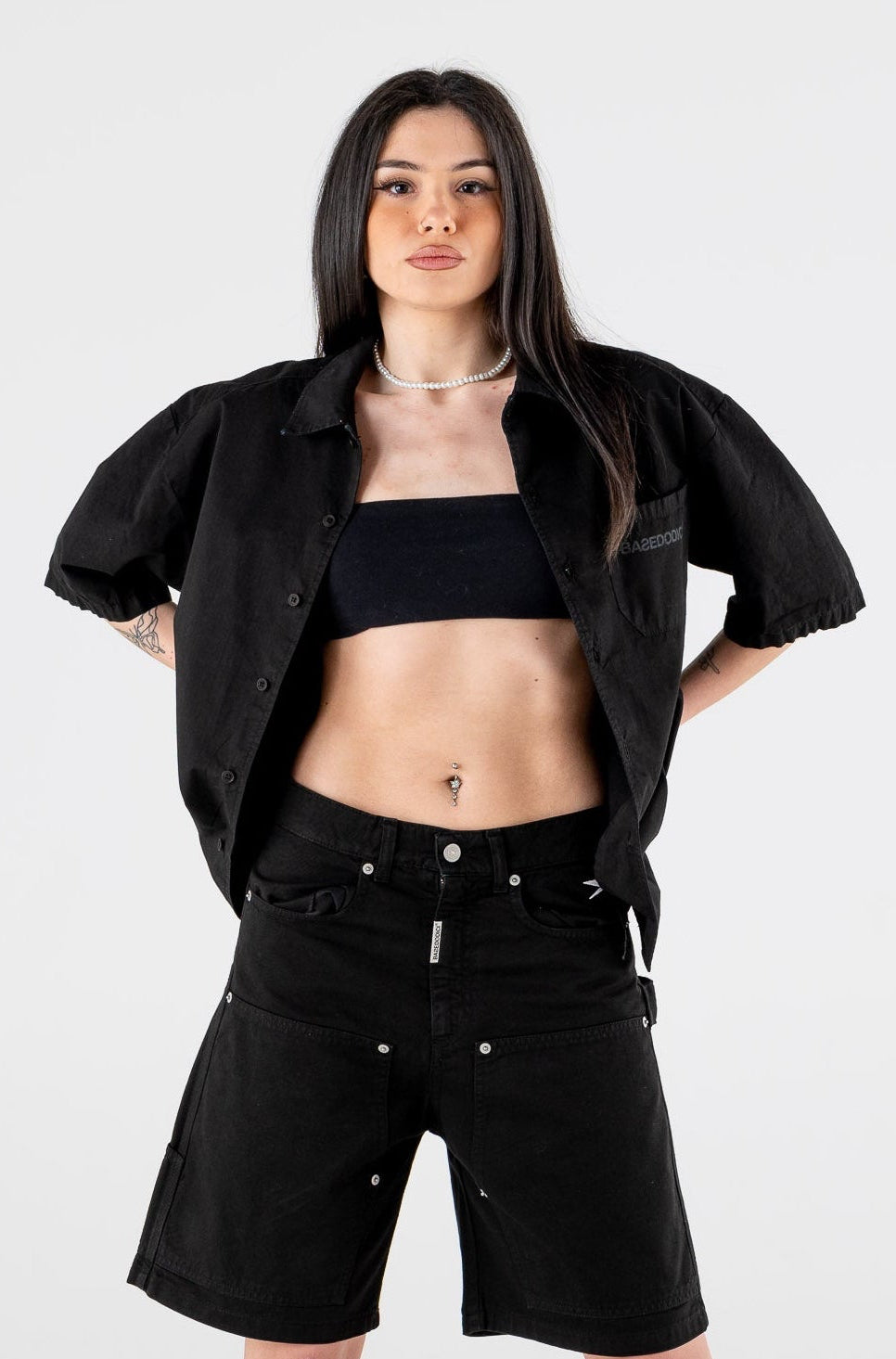 Shirt “RESORT” Ultrabasic Black