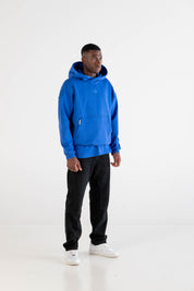 Hoodie Boxy “DYSTOPIA” LastDecade Blue