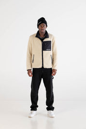 Sherpa Reversible Jacket “DYSTOPIA” Cream