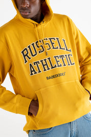 Hoodie "RUSSELLxBASEDODICI" Touchdown Yellow