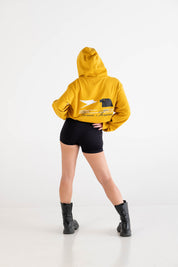 Hoodie "RUSSELLxBASEDODICI" Touchdown Yellow