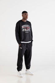 Crewneck “RUSSELLxBASEDODICI" Touchdown Black