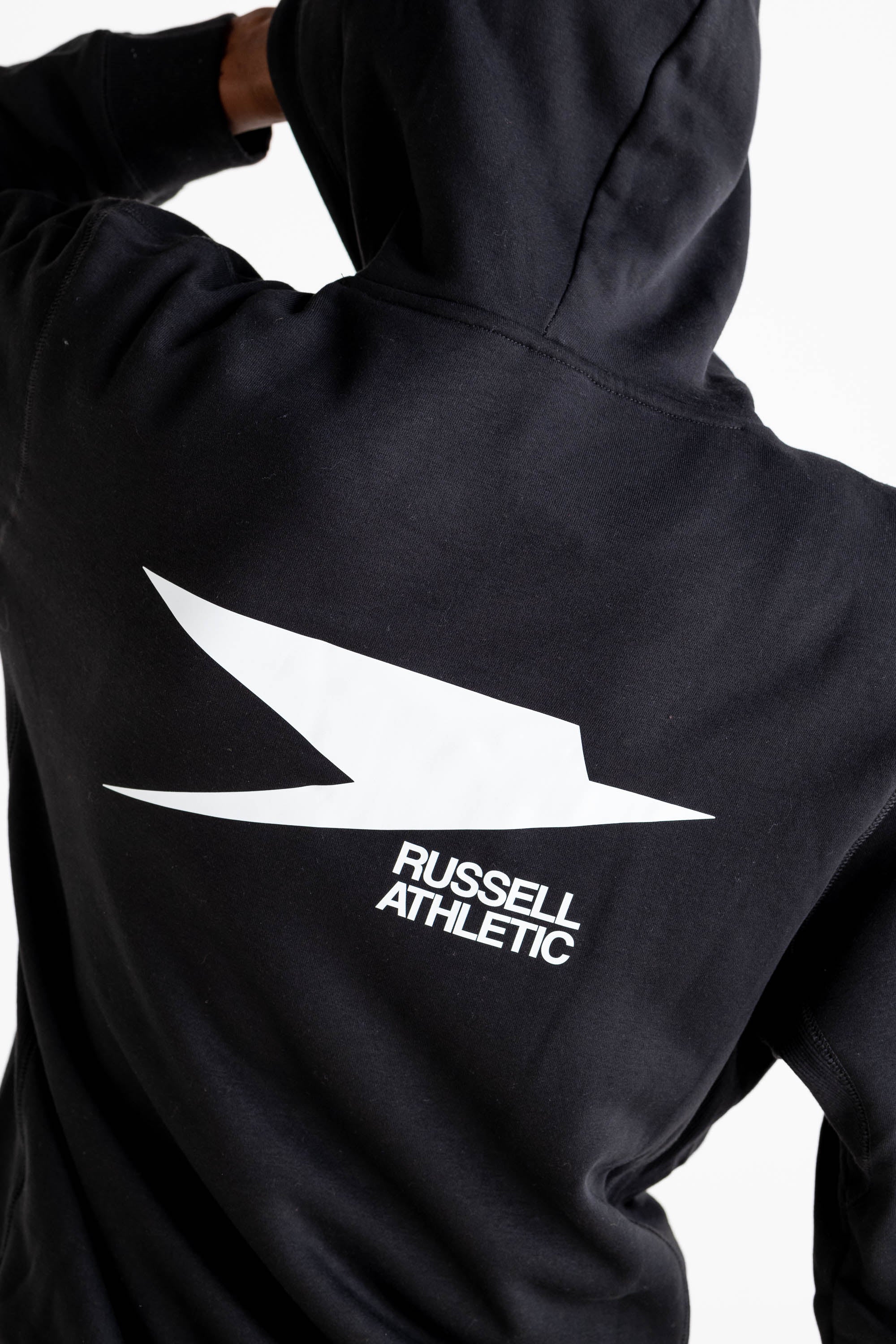 Hoodie “RUSSELLxBASEDODICI" Collab Logo Black