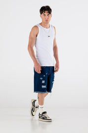 Shorts “RESORT” Dark Blue
